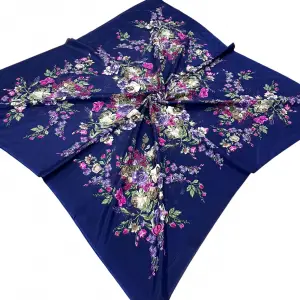 Huzurlu İpek Polyester Oyalık Yazma 100 cm - (PY02-20)