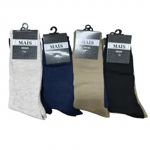 İhracat Fazlası Toptan Erkek Çorap 12’li Karışık Paket -(IH01-01)