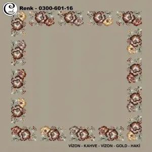 Cenk 100cm Ortası Boş Oyalık Yazma (Cnk-601-16)