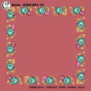 Cenk 100cm Ortası Boş Oyalık Yazma (Cnk-601-19)