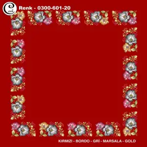 Cenk 100cm Ortası Boş Oyalık Yazma (Cnk-601-20)