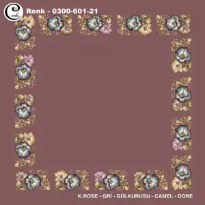 Cenk 100cm Ortası Boş Oyalık Yazma (Cnk-601-21)