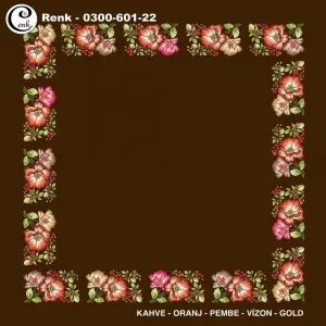Cenk 100cm Ortası Boş Oyalık Yazma (Cnk-601-22)