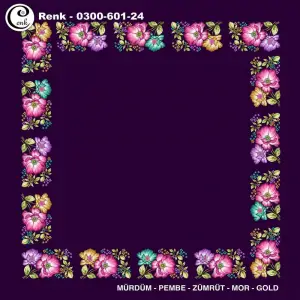 Cenk 100cm Ortası Boş Oyalık Yazma (Cnk-601-24)