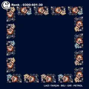 Cenk 100cm Ortası Boş Oyalık Yazma (Cnk-601-30)