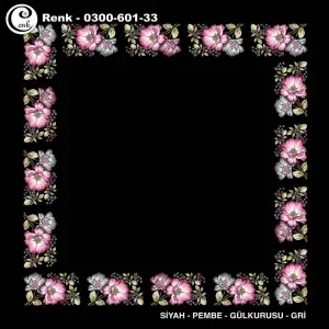 Cenk 100cm Ortası Boş Oyalık Yazma (Cnk-601-33)