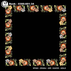 Cenk 100cm Ortası Boş Oyalık Yazma (Cnk-601-34)