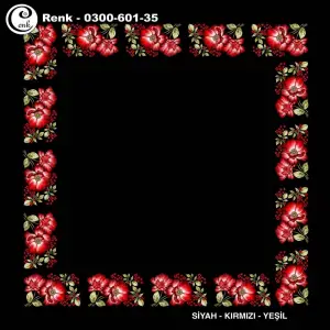 Cenk 100cm Ortası Boş Oyalık Yazma (Cnk-601-35)