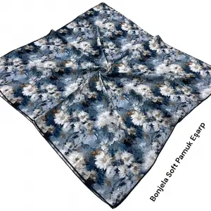 Bonjela El Dikişli Dijital Soft Eşarp-soft58-01