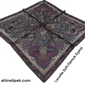 Locella Soft Pamuk Eşarp-soft60-02