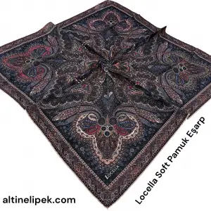 Locella Soft Pamuk Eşarp-soft60-06