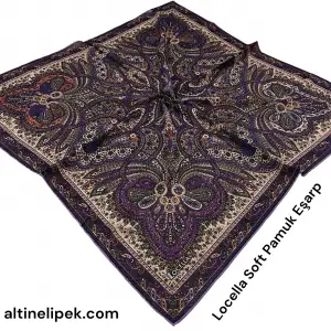 Locella Soft Pamuk Eşarp-soft60-07
