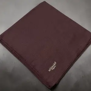 Mismara Organik Pamuk Eşarp -(Koyu Taba)-(MOE01-20)