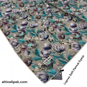 Lopres Soft Pamuk Eşarp-(soft64-04)
