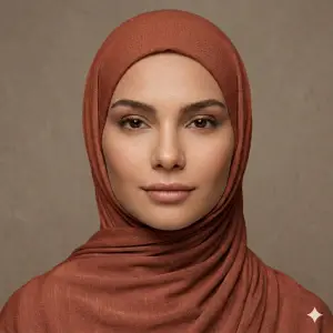 Zenica Lüx Penye Şal – (Kiremit) - (ZP01-10)