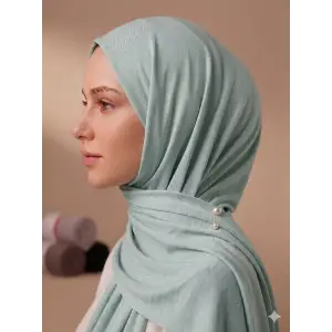 Zenica Lüx Penye Şal – (Su Yeşili) - (ZP01-20)