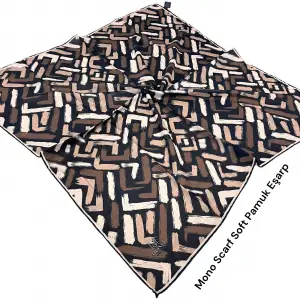 Mono Scarfs El Dikişli Dijital Soft Eşarp-soft07-01