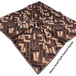 Mono Scarfs El Dikişli Dijital Soft Eşarp-soft07-02