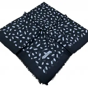 Sinem Dimi Pamuk Eşarp -(Siyah-Gri Serisi) -(FE542-04)