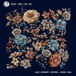 Cenk 100 cm Desenli Oyalık Yazma (Cnk-716-29)