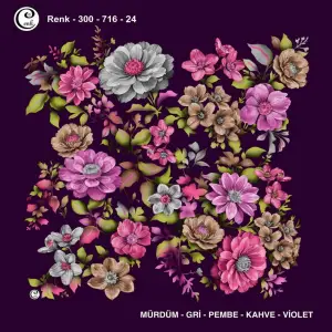 Cenk 100 cm Desenli Oyalık Yazma (Cnk-716-24)