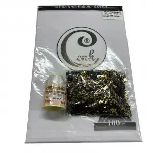 Cenk Düz Yazma Beyaz + Altınbaşak Polyester Oya İpi + Baget Oya Pulu Seti – Hazır Oya Paketi (200 TL) (305-000-3)