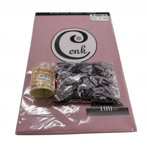 Cenk Düz Yazma Pudra + Altınbaşak Polyester Oya İpi + Baget Oya Pulu Seti – Hazır Oya Paketi (200 TL) (305-440)