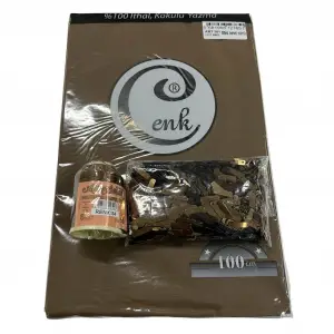 Cenk Düz Yazma Deve Tüyü + Altınbaşak Polyester Oya İpi + Baget Oya Pulu Seti – Hazır Oya Paketi (200 TL) (305-054)