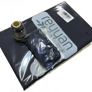 Reyyan İpek 3’lü Hazır Oya Paketi Lacivert-069 | Yazma + Oya İpi + Baget Pleksi Pul Seti-RHP069