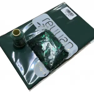 Reyyan İpek 3’lü Hazır Oya Paketi Koyu Zümrüt-046 | Yazma + Oya İpi + Baget Pleksi Pul Seti-RHP046