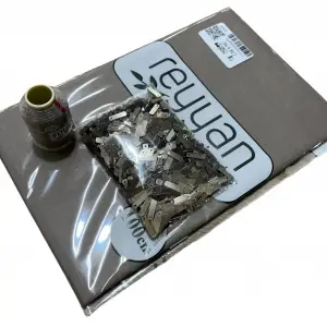 Reyyan İpek 3’lü Hazır Oya Paketi KAçık Bej-004 | Yazma + Oya İpi + Baget Pleksi Pul Seti-RHP004