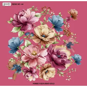 Reyyan İpek 100 cm Desenli Oyalık Yazma (ryyn-456-20)