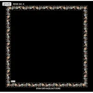 Reyyan İpek 100 cm Desenli Oyalık Yazma (ryyn-458-27)