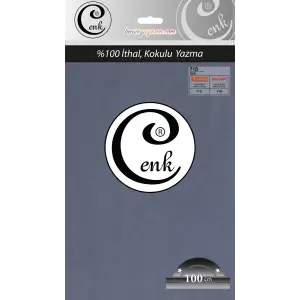 Cenk Düz Renk 100cm Gri Yazma (301-715)