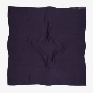 Picasso Düz Pırıltı Kehribar Eşarp Mor (ry9907)