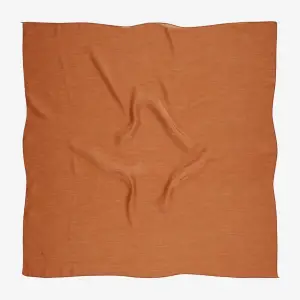 Picasso Düz Pırıltı Kehribar Eşarp Taba (ry9917)