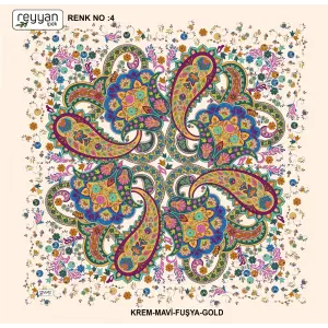 Reyyan Desenli Oyalık Yazma (ryyn-413-16)