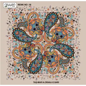 Reyyan Desenli Oyalık Yazma (ryyn-413-22)