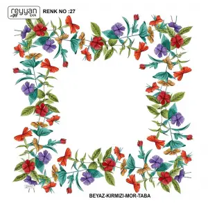 Reyyan Desenli Oyalık Yazma (ryyn-420-06)