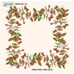 Reyyan Desenli Oyalık Yazma (ryyn-420-12)