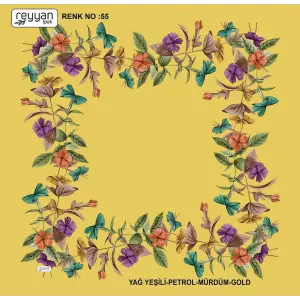Reyyan Desenli Oyalık Yazma (ryyn-420-24)