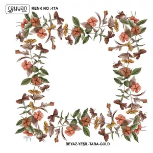 Reyyan Desenli Oyalık Yazma (ryyn-420-27)