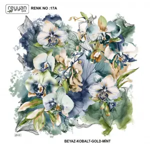 Reyyan İpek 100 cm Oyalık Yazma (ryyn-370-01)