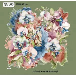 Reyyan İpek 100 cm Oyalık Yazma (ryyn-370-02)