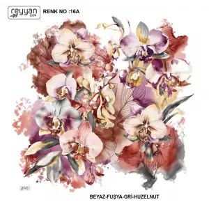 Reyyan İpek 100 cm Oyalık Yazma (ryyn-370-12)