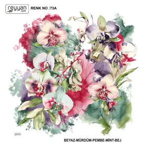 Reyyan İpek 100 cm Oyalık Yazma (ryyn-370-25)