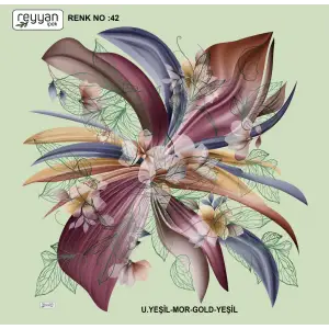 Reyyan İpek 100 cm Oyalık Yazma (ryyn-374-07)