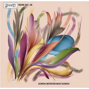 Reyyan İpek 100 cm Oyalık Yazma (ryyn-379-08)