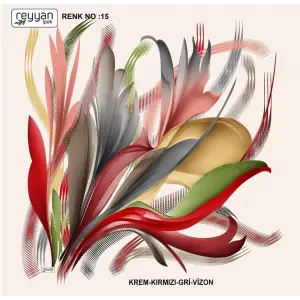 Reyyan İpek 100 cm Oyalık Yazma (ryyn-379-22)