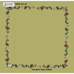 Reyyan İpek 100 cm Oyalık Yazma (ryyn-389-25)
